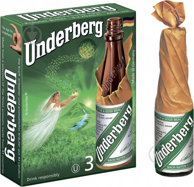 Настойка Underberg 3 x 0,02 л 44% - фото 1