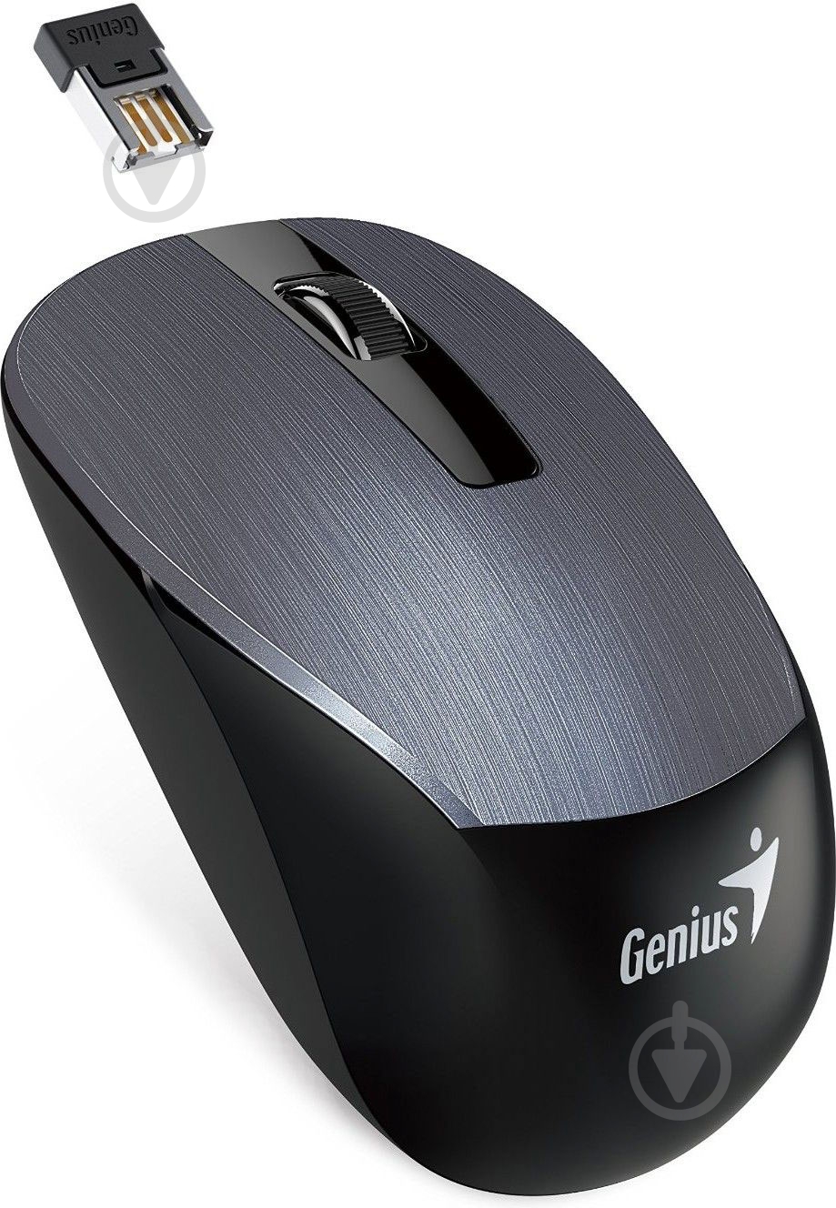 Мышь Genius NX-7015 WL (31030119100) iron grey - фото 2