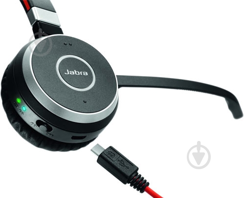 Навушники Jabra Evolve 65 MS Stereo black (6599-823-309) - фото 4
