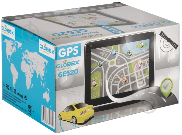 GPS-навигатор Globex GE520 - фото 5