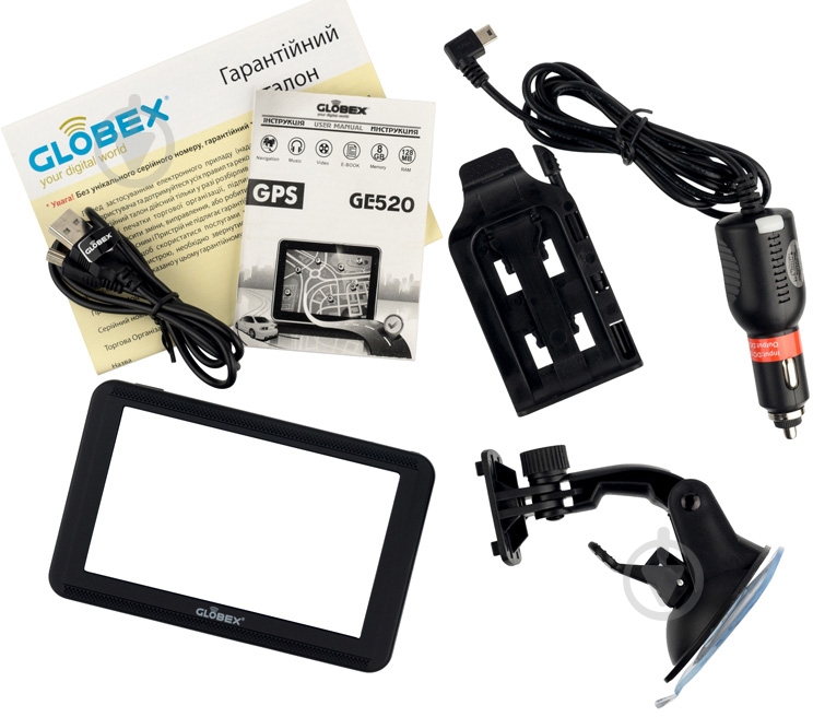 GPS-навигатор Globex GE520 - фото 6