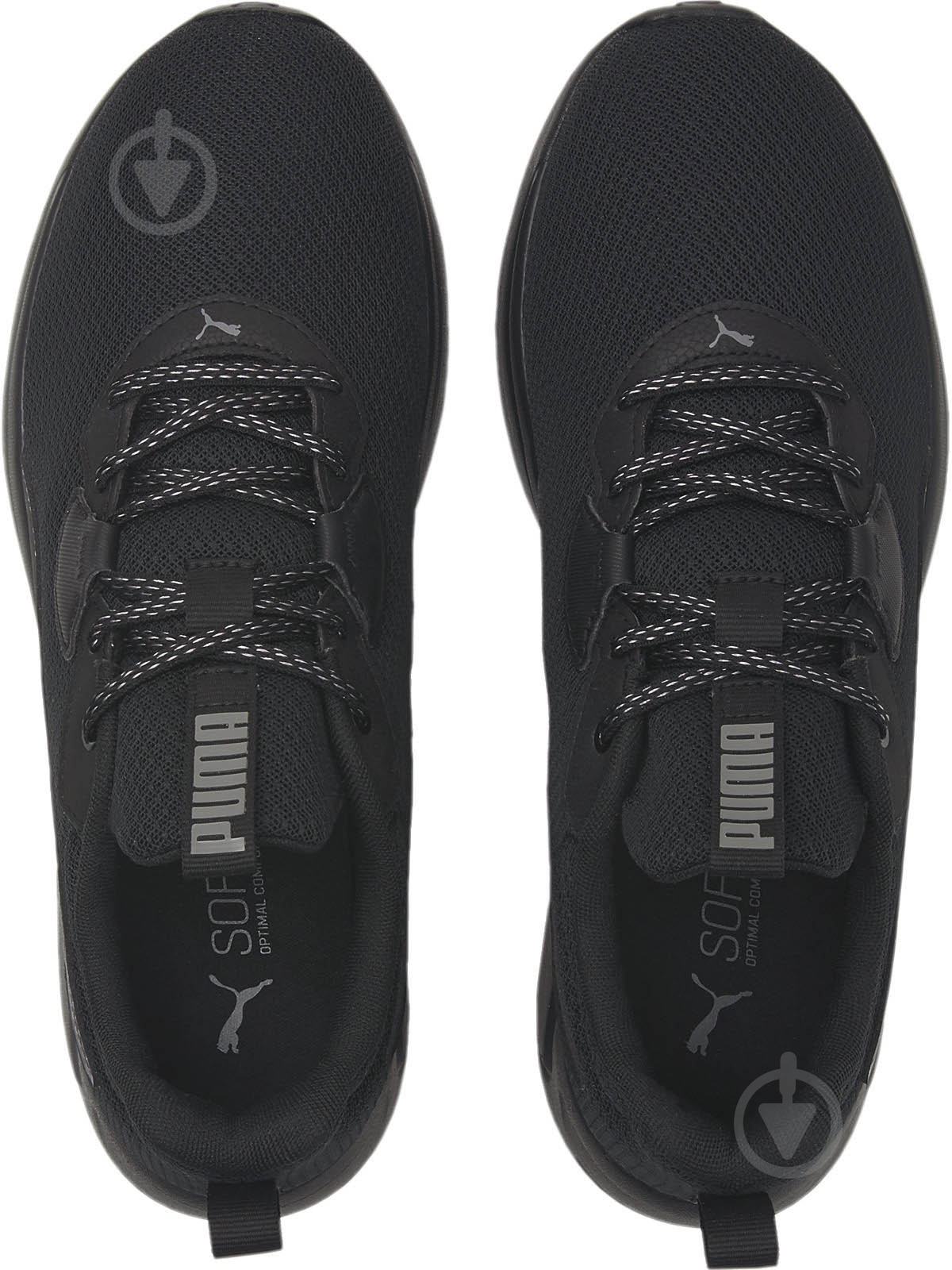 Кросівки чоловічі Puma Resolve Smooth 37621901 р.40,5 чорні - фото 3
