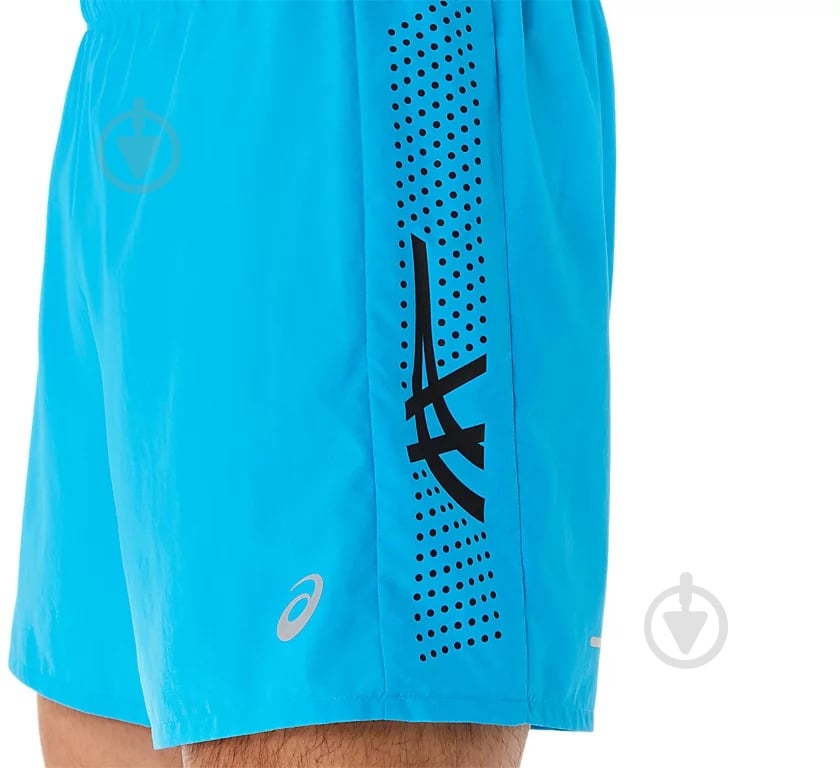 Шорты Asics ICON SHORT 2011C730-403 р. 2XL голубой - фото 3