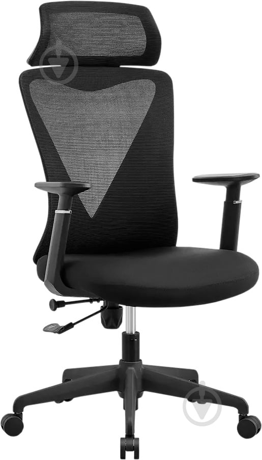 Кресло GT Racer B-388A черный - фото 1