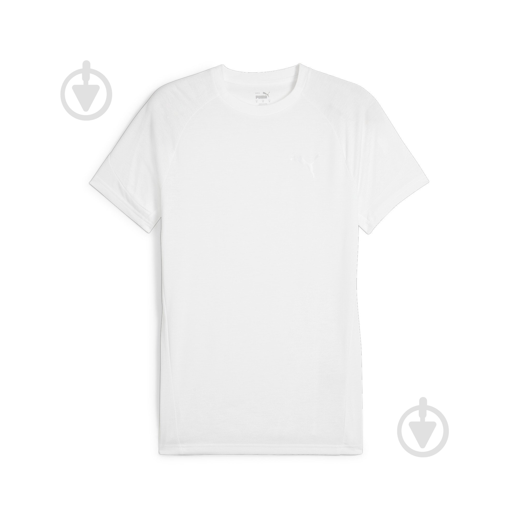 Футболка Puma EVOSTRIPE Tee 67899202 р.XL белый - фото 1
