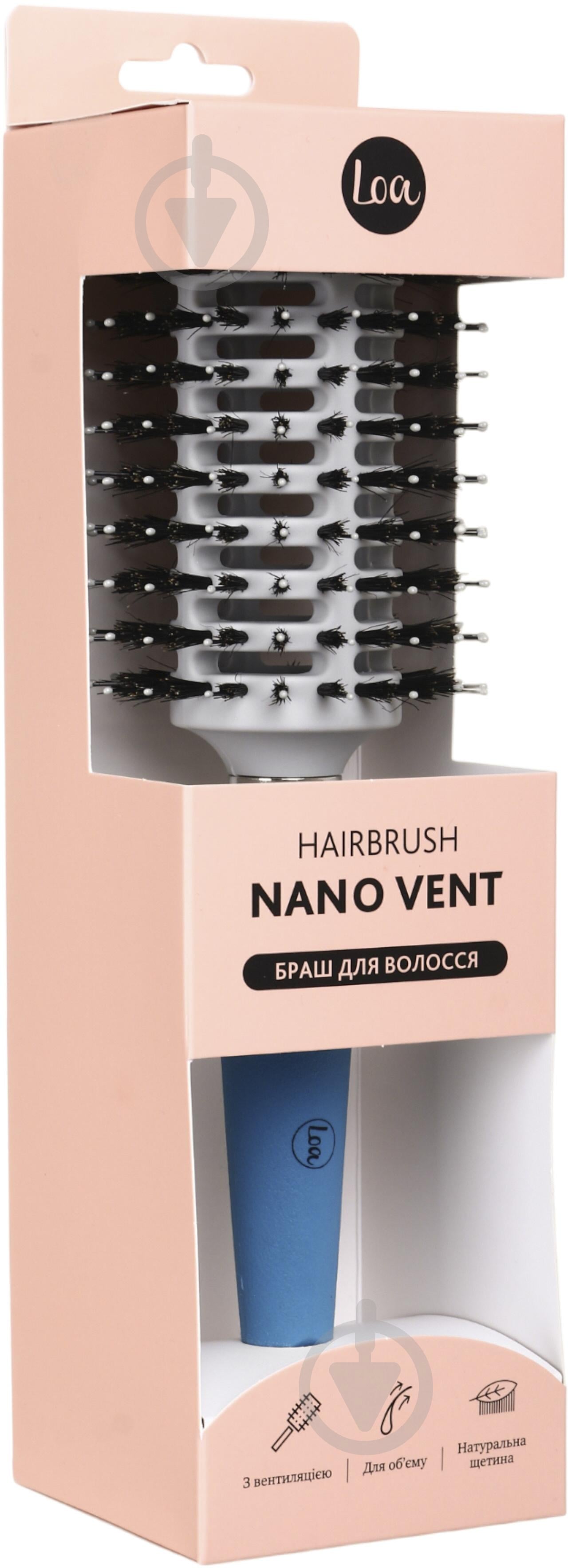 Брашинг LOA Nano Vent D 44мм синий с белым - фото 7