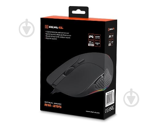 Мышка Real-el RM-295 - фото 2 Мышка Real-el RM-295 - фото 2