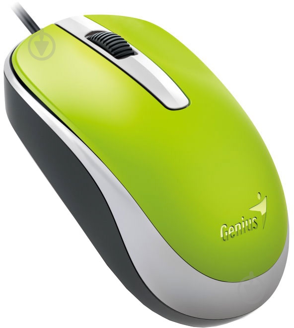 Мышь Genius DX-120 USB Green (31010105105) - фото 2 Мышь Genius DX-120 USB Green (31010105105) - фото 2