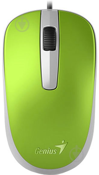 Мышь Genius DX-120 USB Green (31010105105) - фото 1 Мышь Genius DX-120 USB Green (31010105105) - фото 1