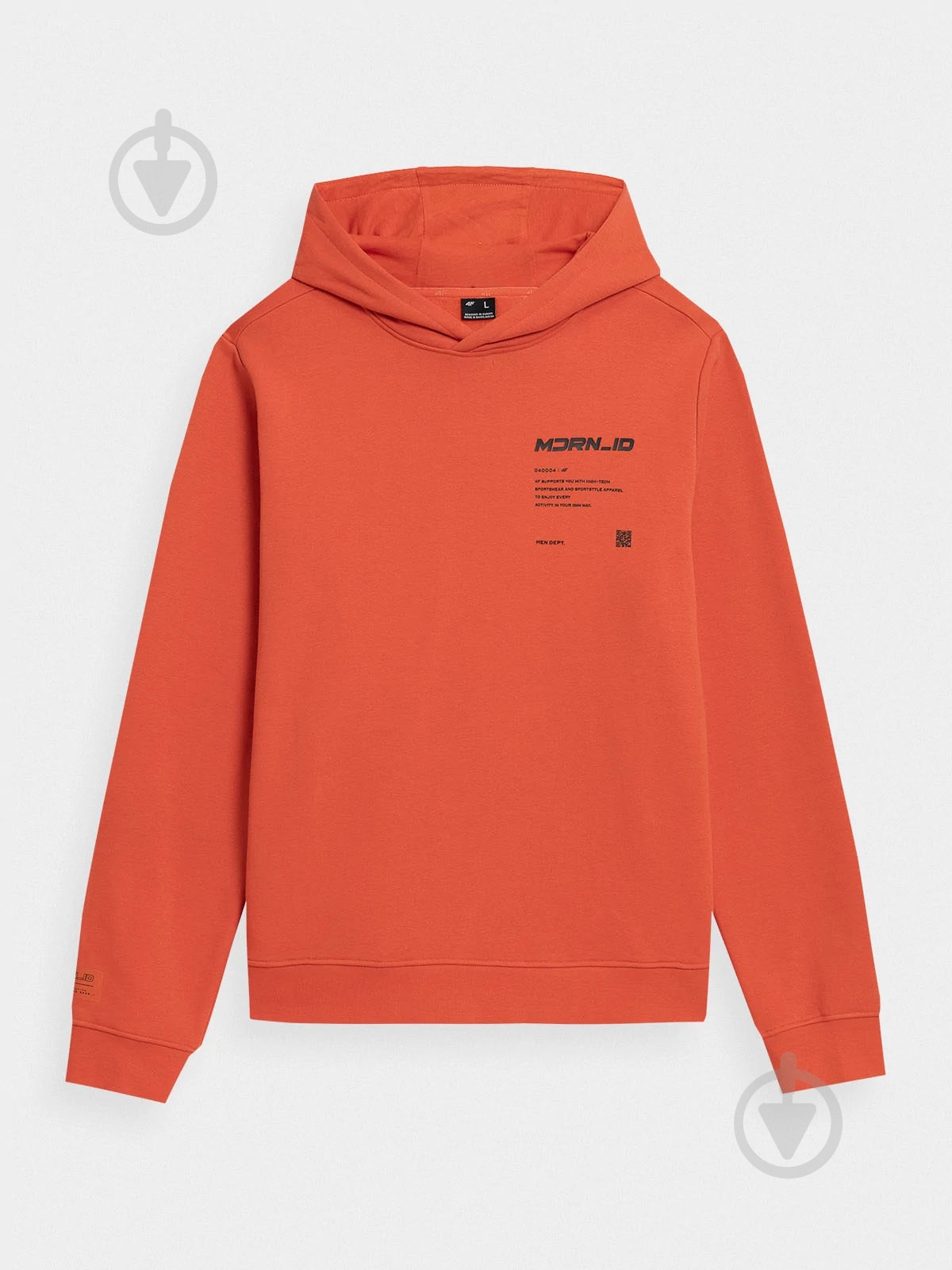 Джемпер 4F SWEATSHIRT BLM025 H4Z22-BLM025-70N р.L оранжевый - фото 5 Джемпер 4F SWEATSHIRT BLM025 H4Z22-BLM025-70N р.L оранжевый - фото 5