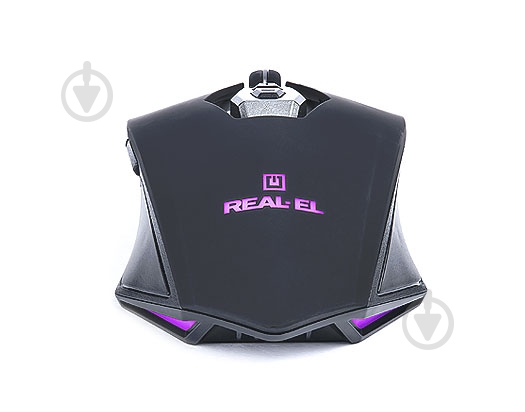 Мышка Real-el RM-525 black black (EL123200029) - фото 3
