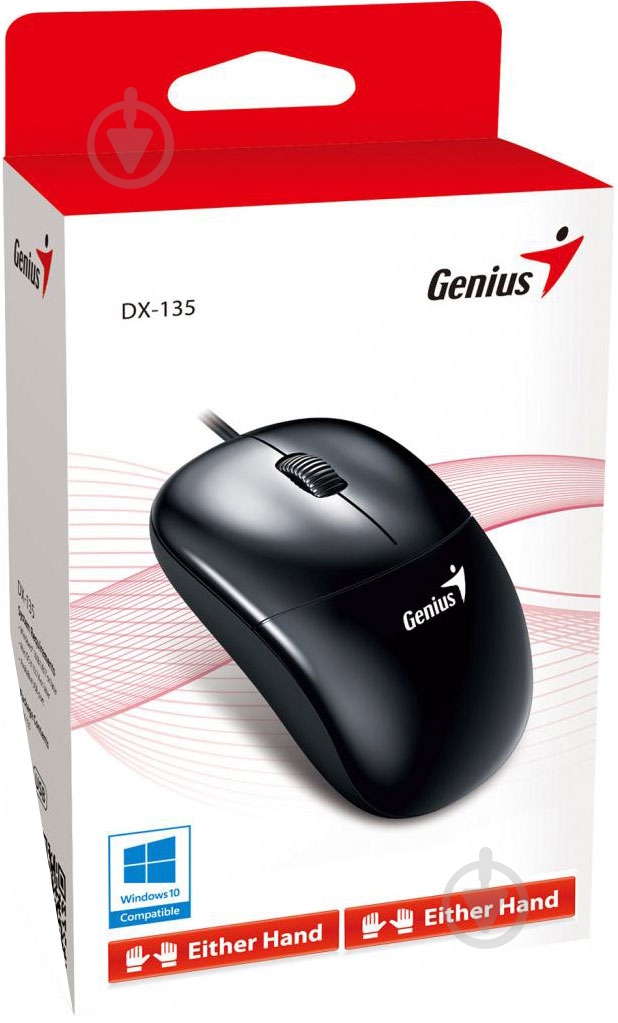 Мышь Genius DX-135 USB (31010236100) black - фото 4 Мышь Genius DX-135 USB (31010236100) black - фото 4