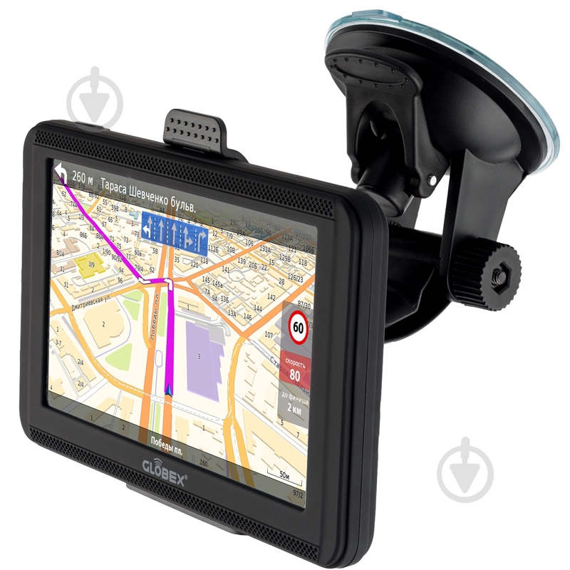 GPS-навигатор Globex GE520 + NavLux - фото 5