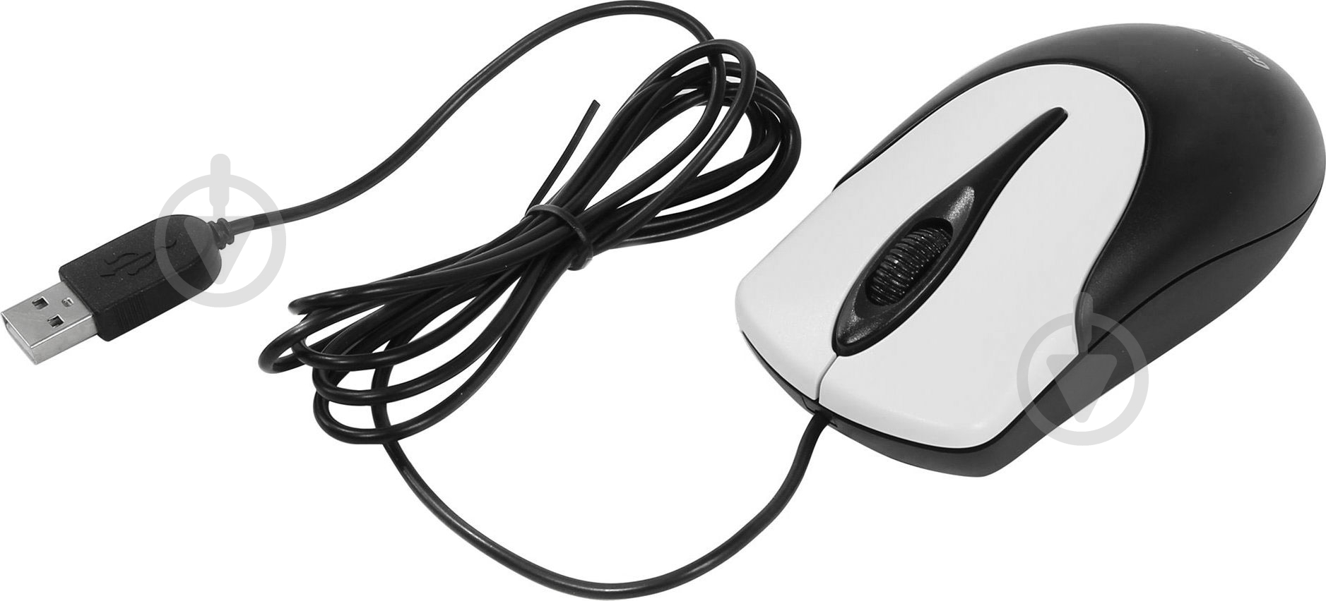 Мышь Genius NS-100 USB (31010232100) black/silver - фото 2
