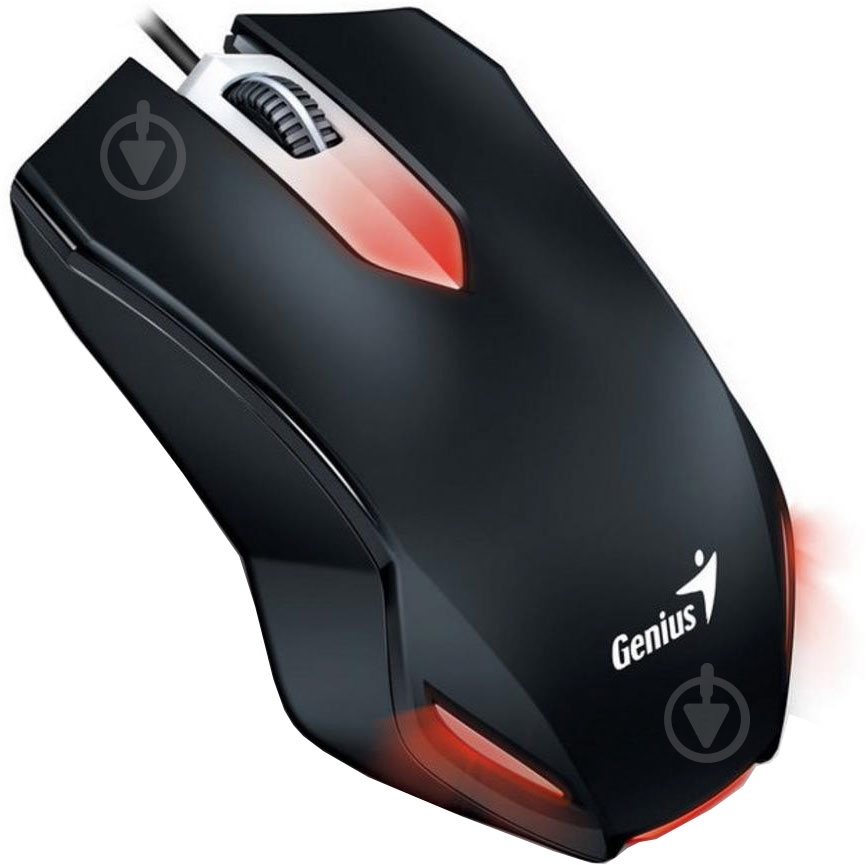 Миша Genius X-G200 USB Gaming (31040034100) black - фото 2