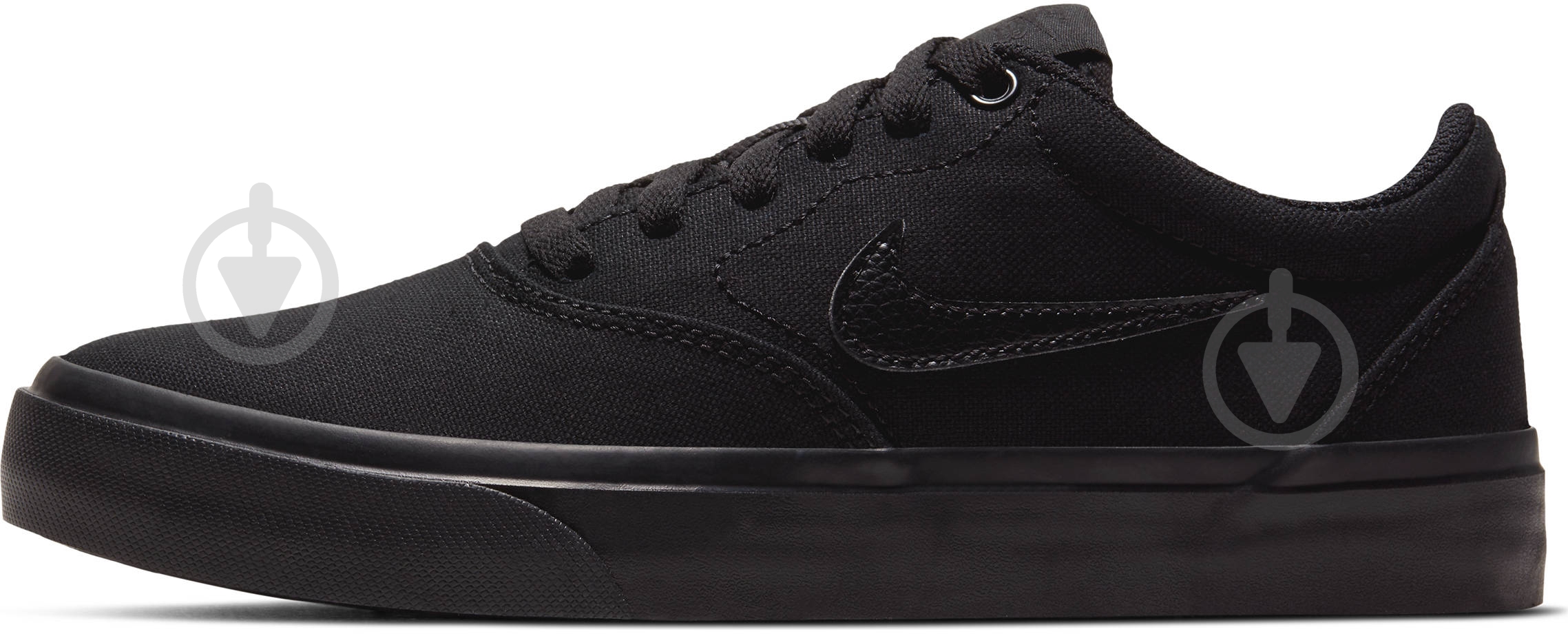 Кроссовки для мальчиков демисезонные Nike SB CHARGE CNVS (GS) CQ0260-005 р.39 черные - фото 5