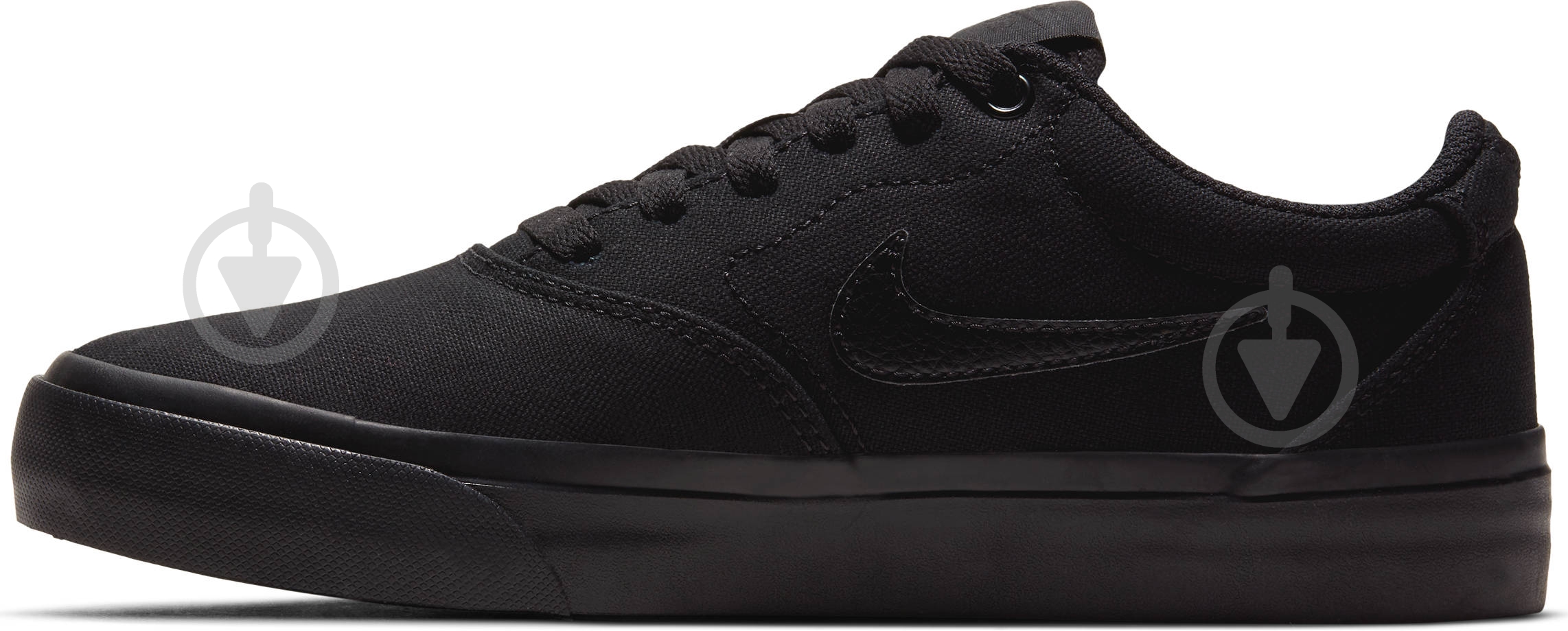Кроссовки для мальчиков демисезонные Nike SB CHARGE CNVS (GS) CQ0260-005 р.39 черные - фото 6