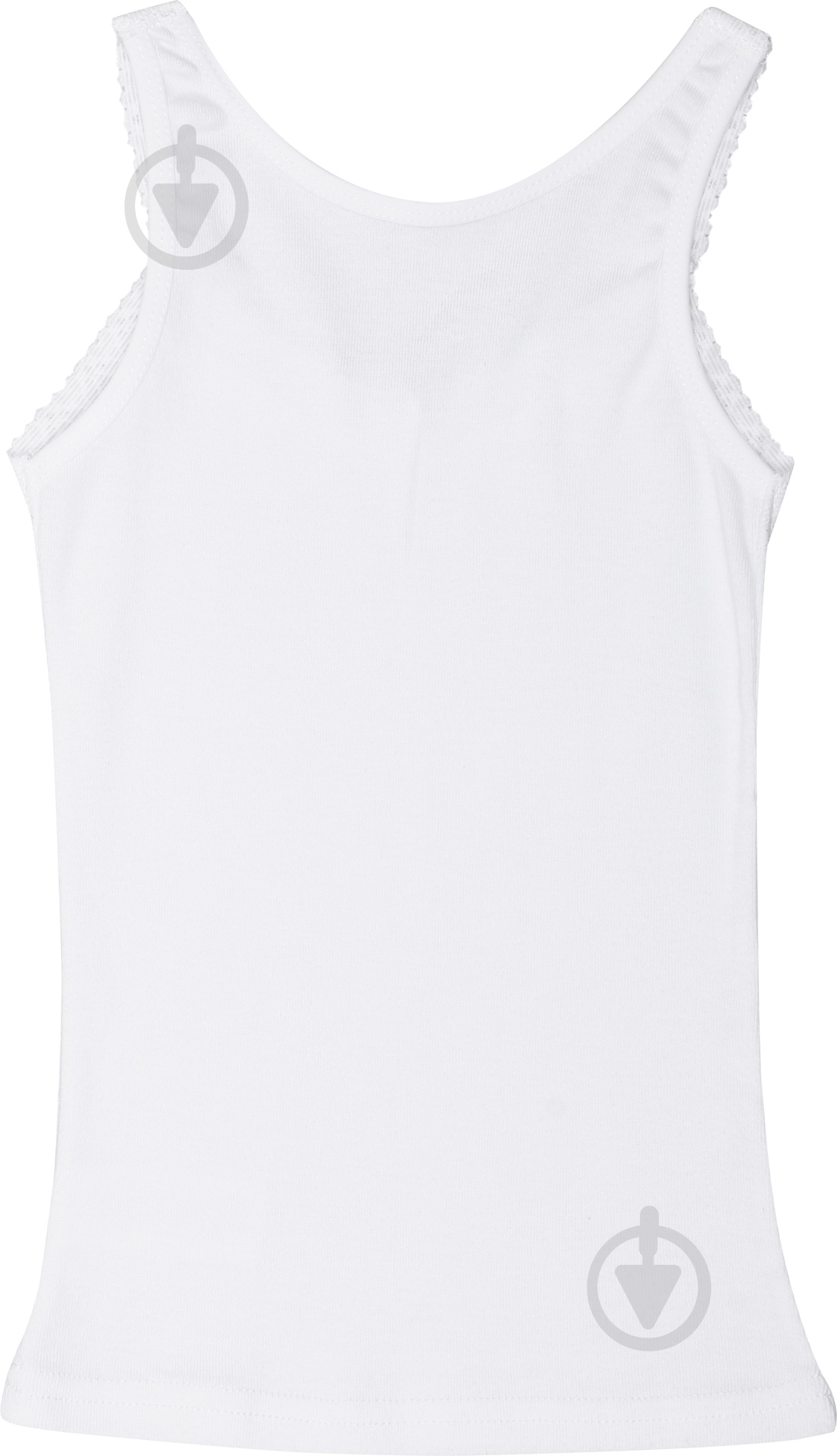 Майка детская для девочекдетские р.98 белый 290-1006 - фото 2