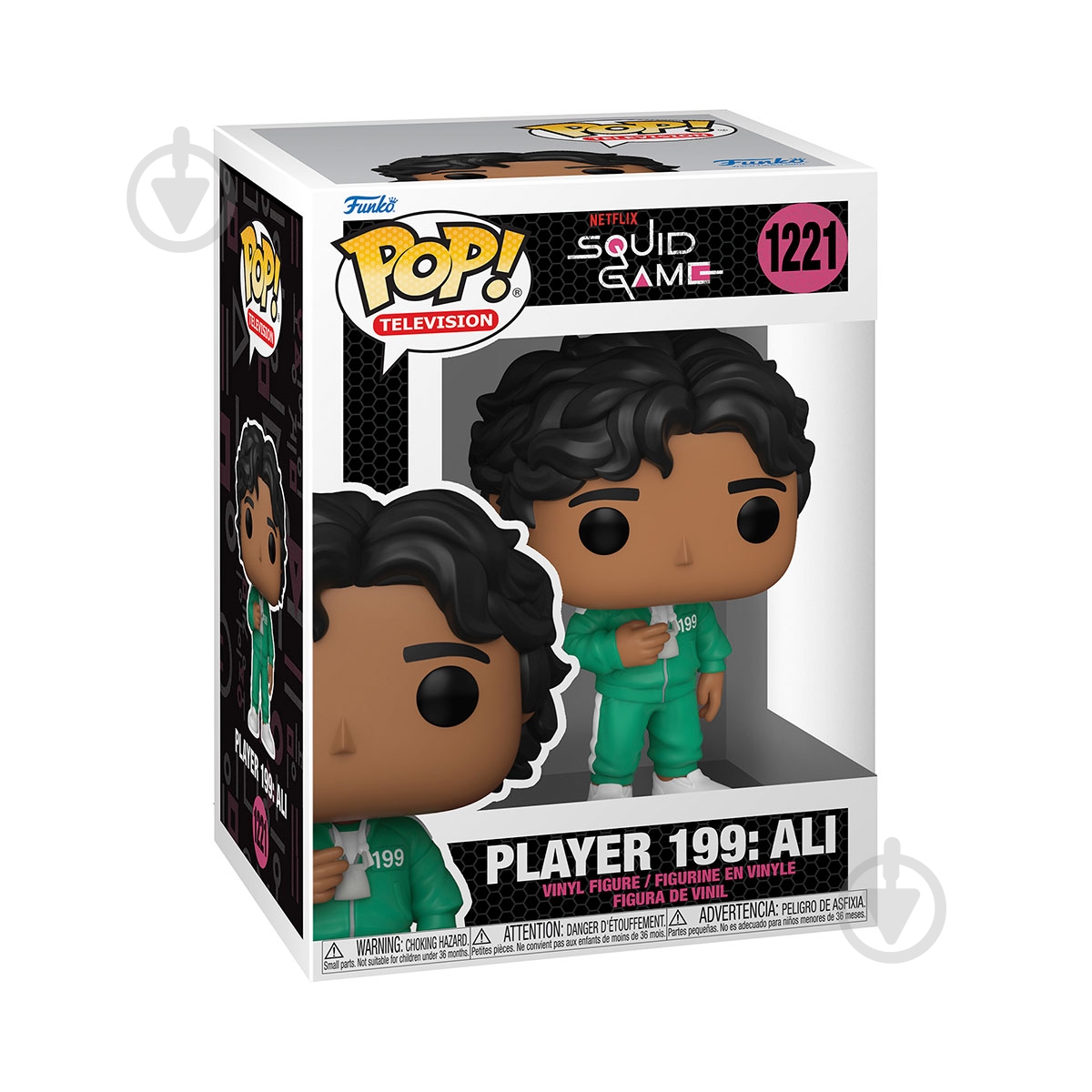 Фигурка Funko POP! cерии Игра в кальмара_Али 199 64794 - фото 1 Фигурка Funko POP! cерии Игра в кальмара_Али 199 64794 - фото 1