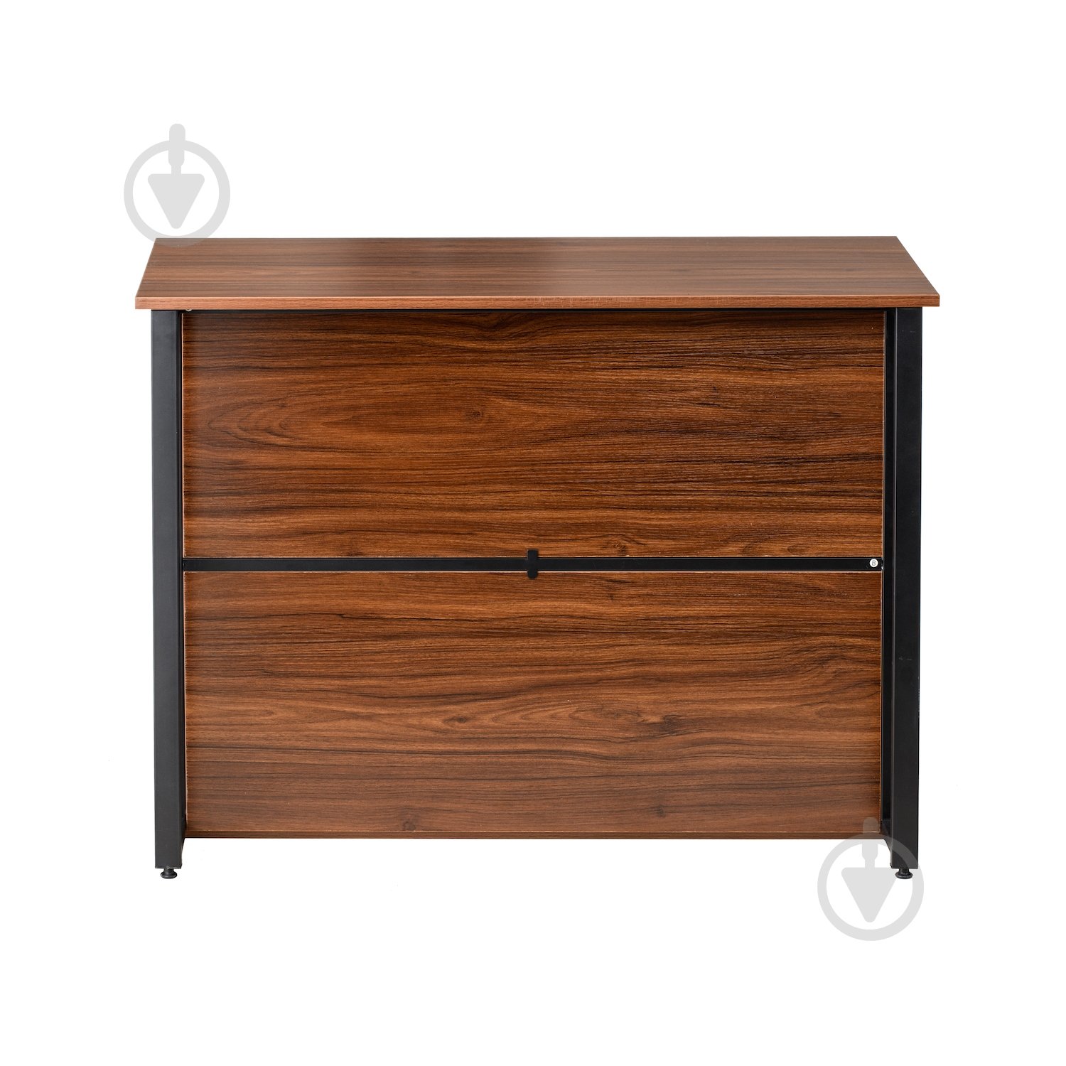Стеллаж 880x1200x500 мм Special4You коричневый ЛДСП полки 3 шт. крашенный - фото 4