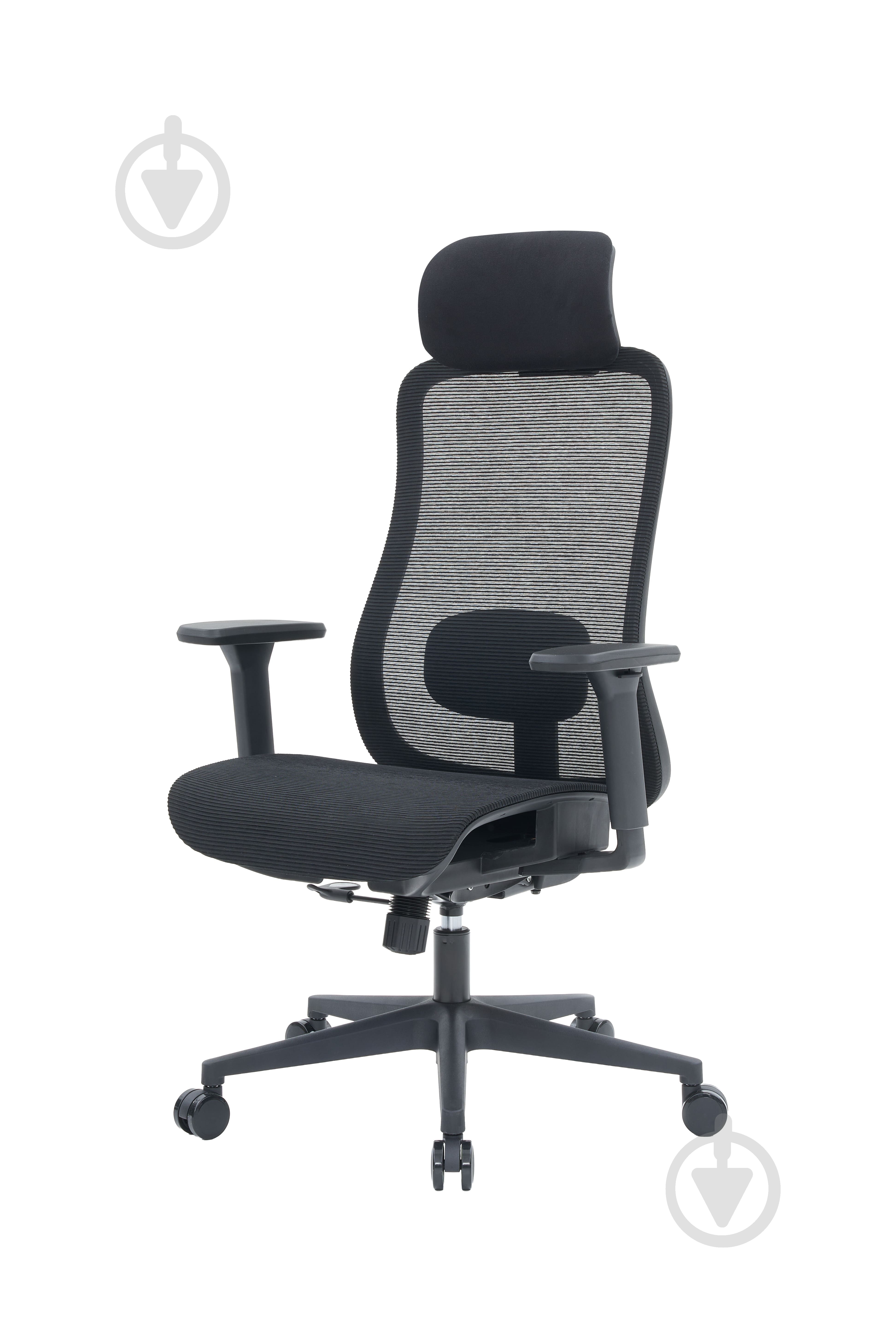 Кресло офисное OfficePro Wave OC670-B-B-B Black черный - фото 1