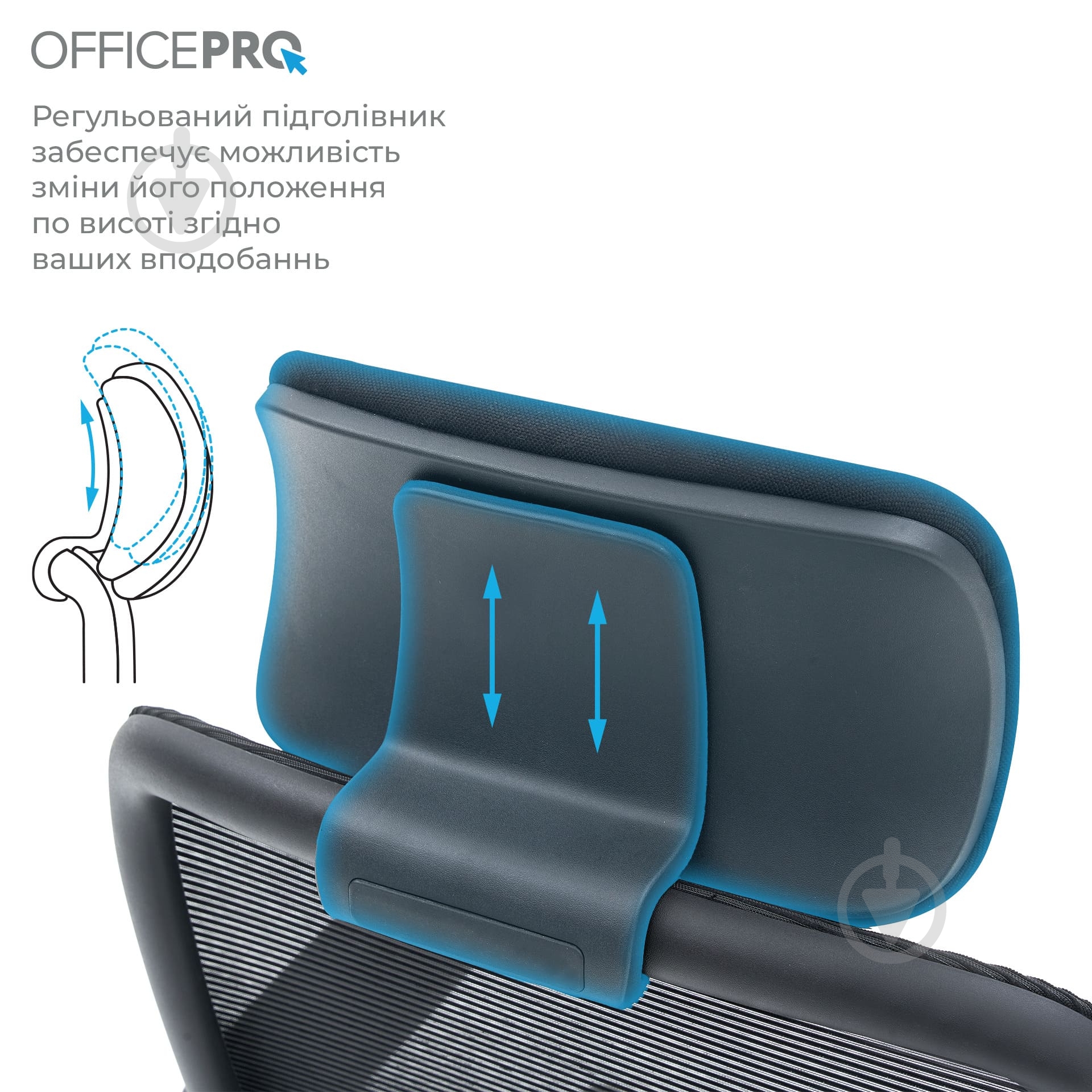 Кресло офисное OfficePro Wave OC670-B-B-B Black черный - фото 10