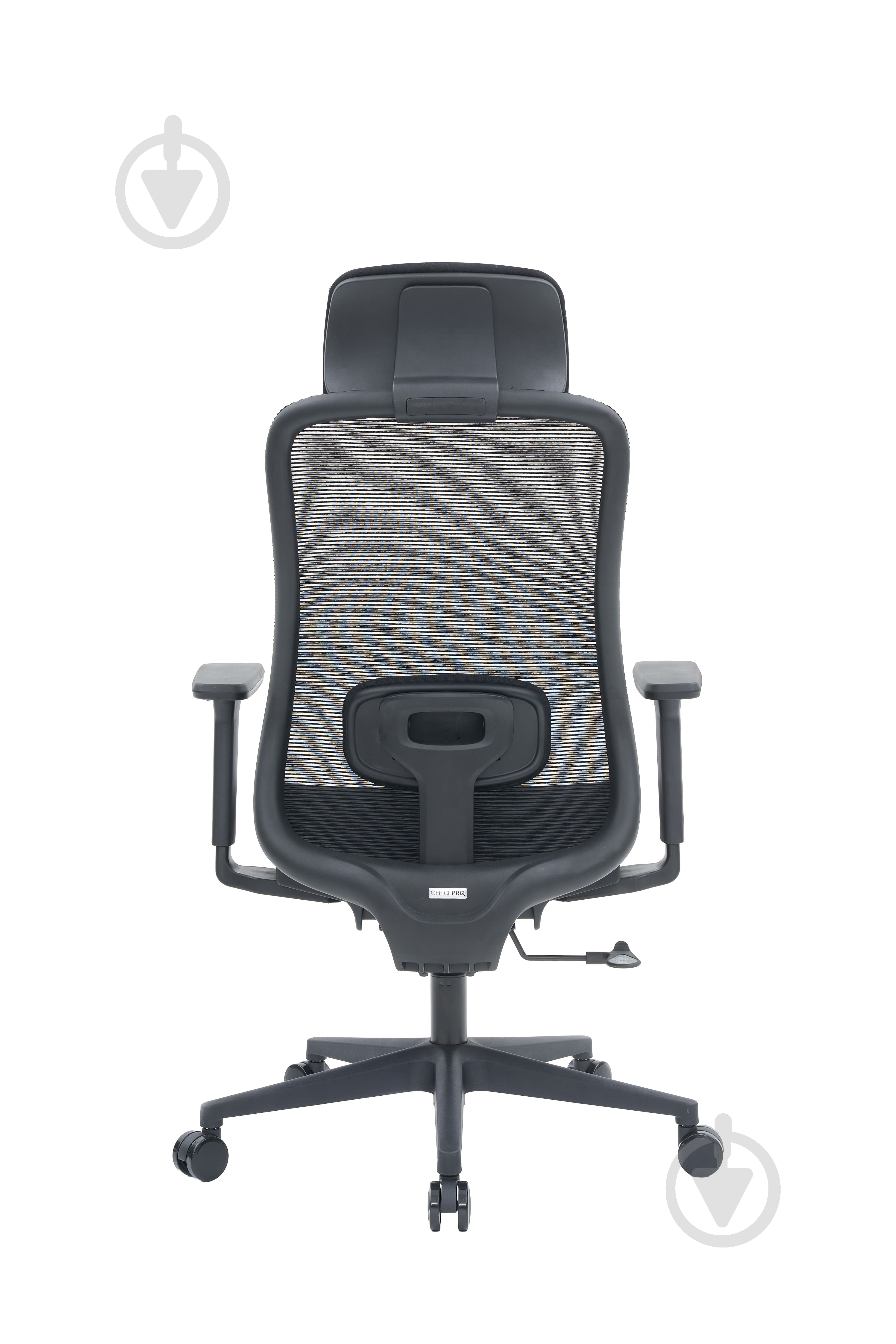Кресло офисное OfficePro Wave OC670-B-B-B Black черный - фото 3