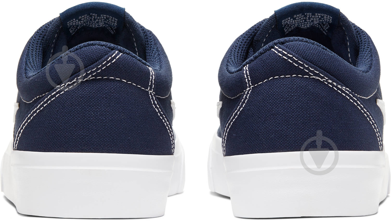 Кроссовки для мальчиков демисезонные Nike SB CHARGE CNVS (GS) CQ0260-400 р.36 темно-синие - фото 2