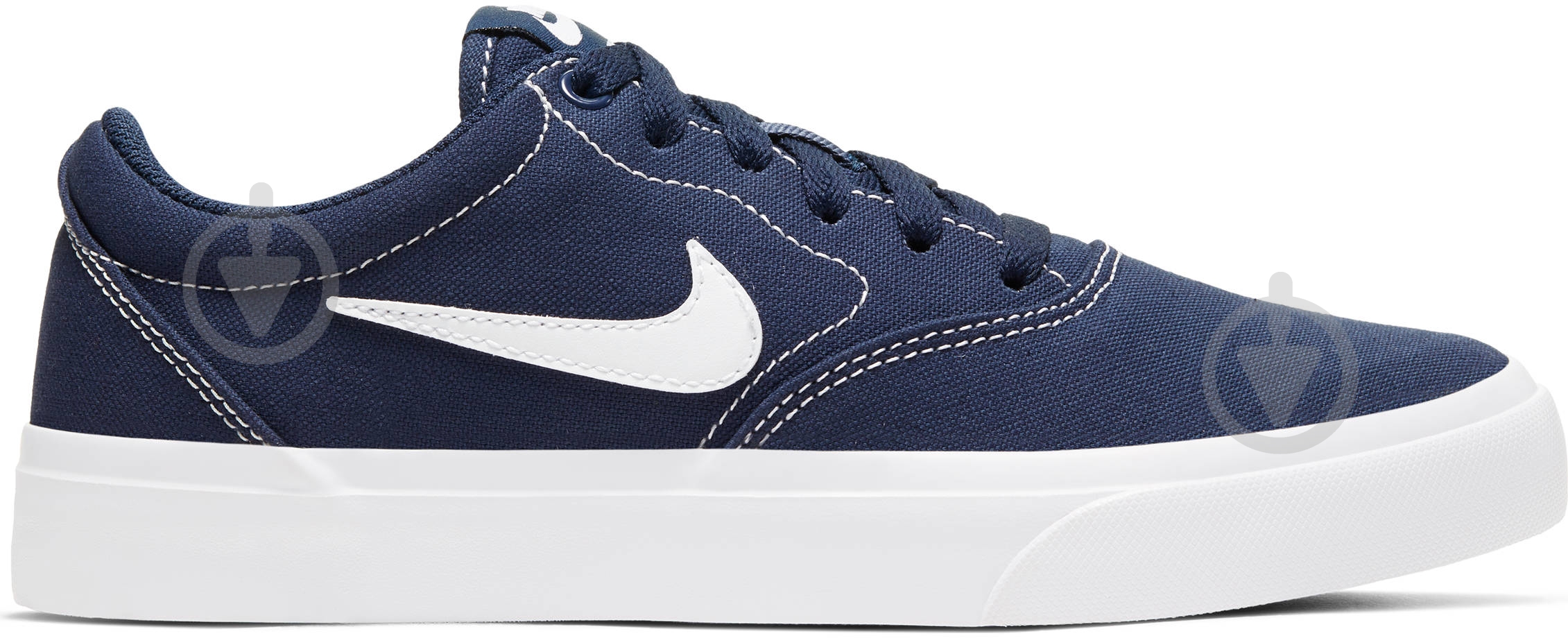 Кроссовки для мальчиков демисезонные Nike SB CHARGE CNVS (GS) CQ0260-400 р.36 темно-синие - фото 3