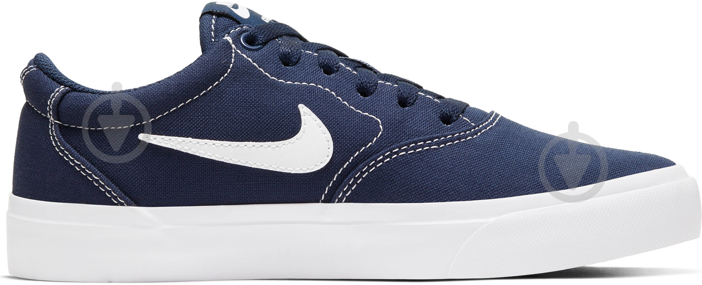 Кроссовки для мальчиков демисезонные Nike SB CHARGE CNVS (GS) CQ0260-400 р.36 темно-синие - фото 4