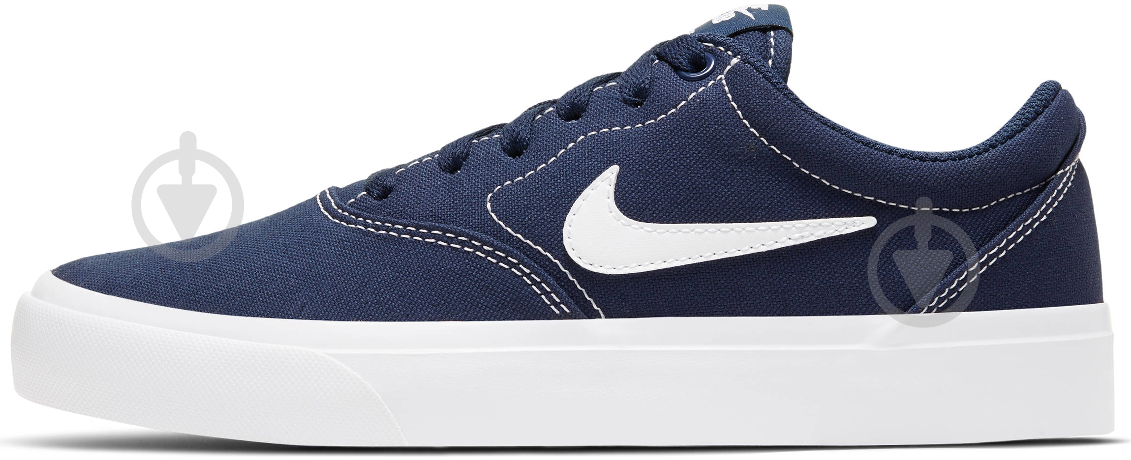 Кроссовки для мальчиков демисезонные Nike SB CHARGE CNVS (GS) CQ0260-400 р.36 темно-синие - фото 5