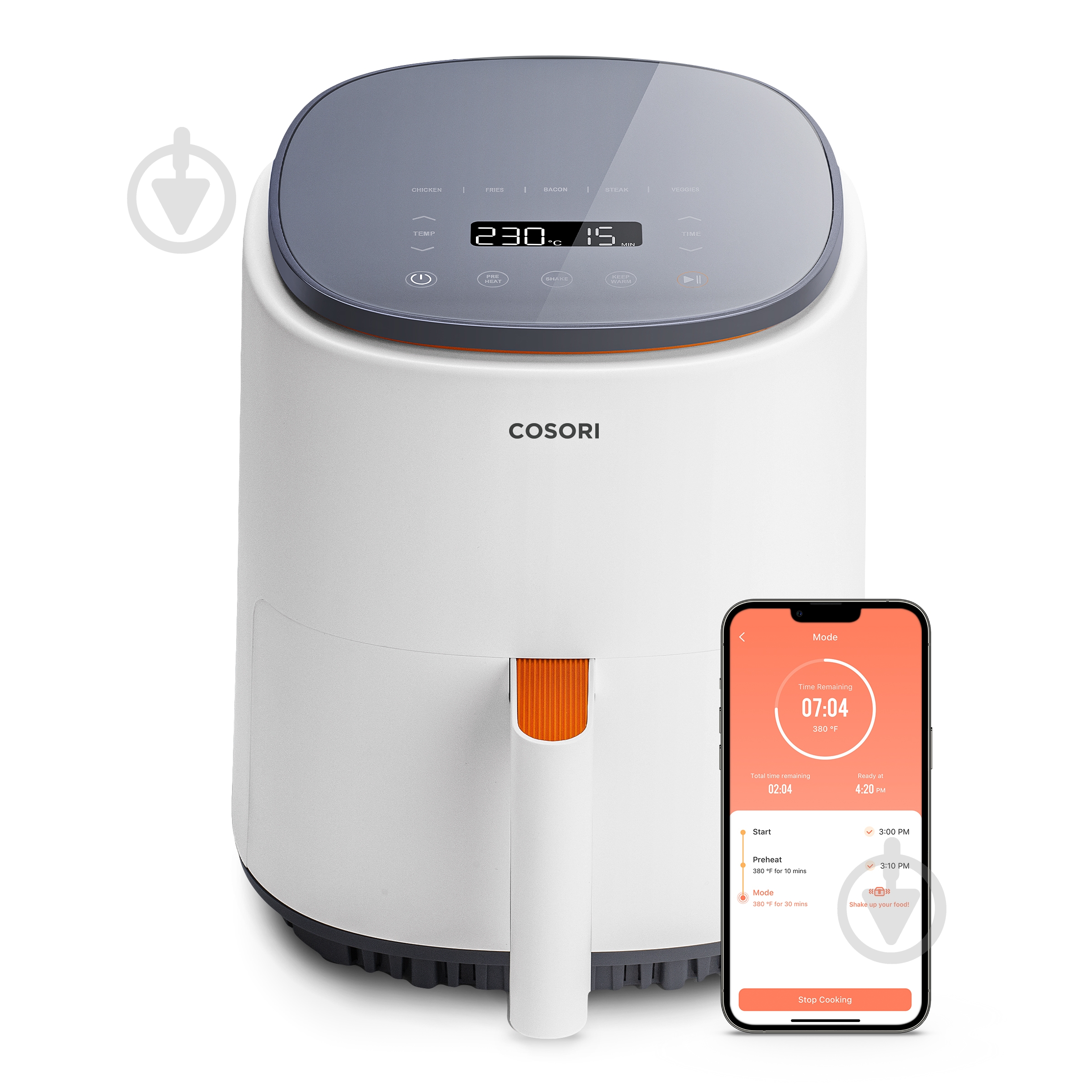 Мультипечь Cosori CAF-LI401S-WEUR - фото 1 Мультипечь Cosori CAF-LI401S-WEUR - фото 1