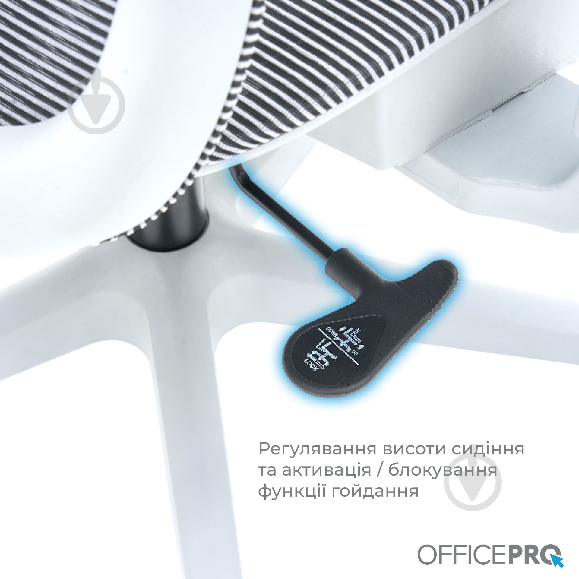 Крісло офісне OfficePro Wave OC670-G-G-G Gray сірий - фото 13