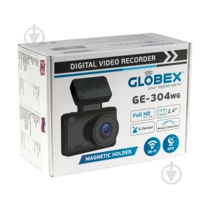 Відеореєстратор Globex GE-304WG Wi-Fi/GPS/Magnet - фото 4 Відеореєстратор Globex GE-304WG Wi-Fi/GPS/Magnet - фото 4