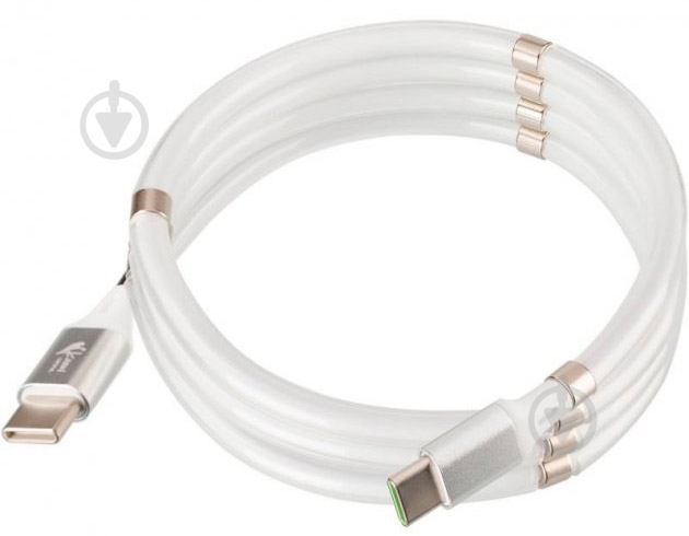 Дата-кабель Krazi USB Type-C to Type-C KZ-UC001 1 м белый (00000079677) - фото 2 Дата-кабель Krazi USB Type-C to Type-C KZ-UC001 1 м белый (00000079677) - фото 2