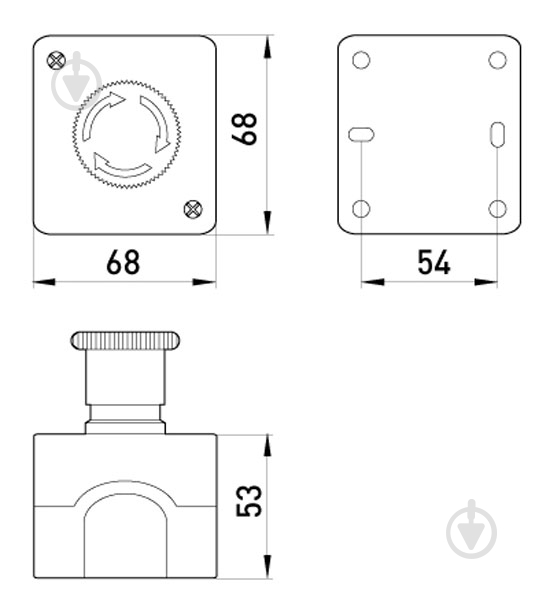 Кнопочный пост СТОП E.NEXT e.cs.stand.xal.d.174 s006016 - фото 2