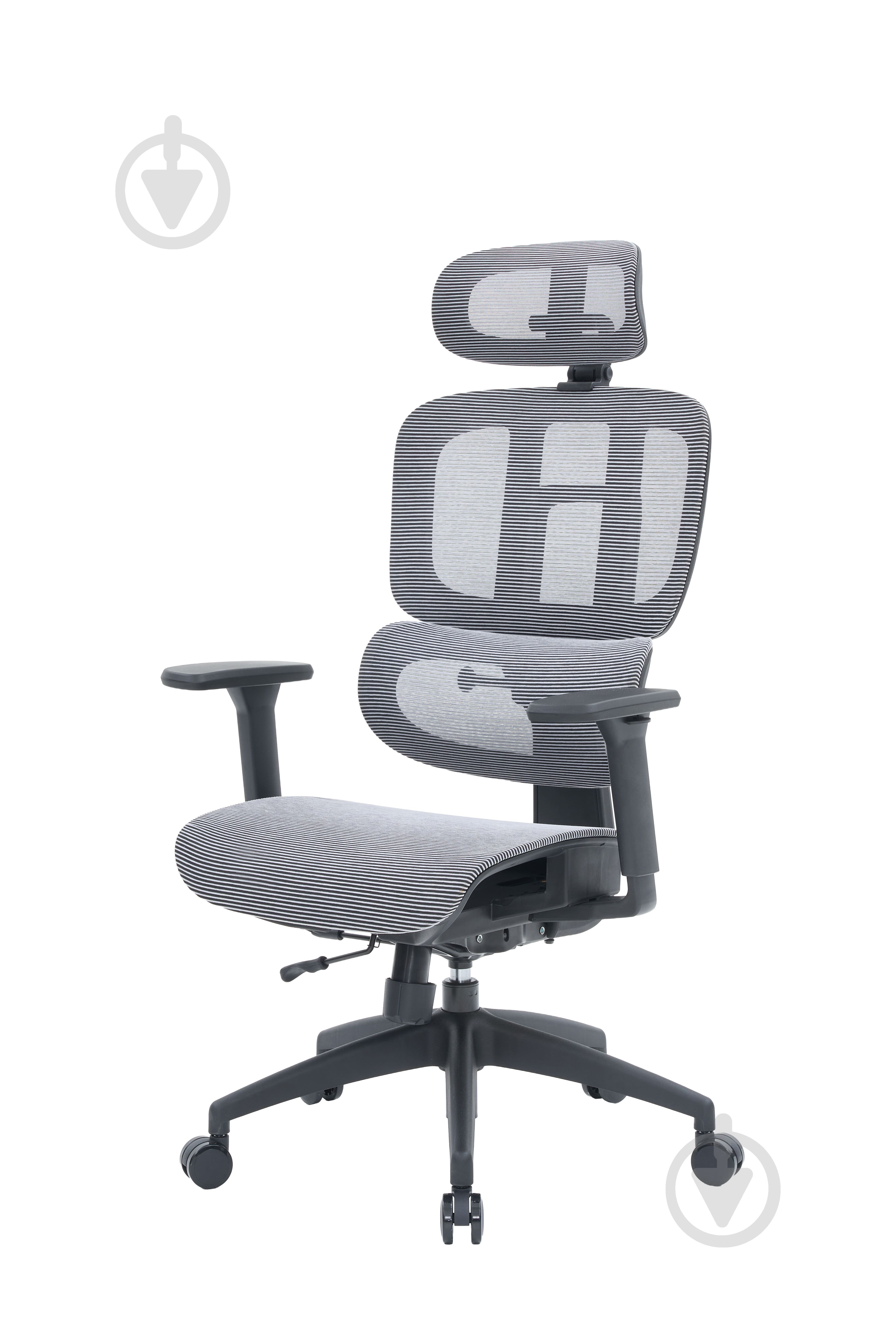 okano ᐉ Кресло офисное OfficePro Skyline OC680-B-G-G Black/Gray серый