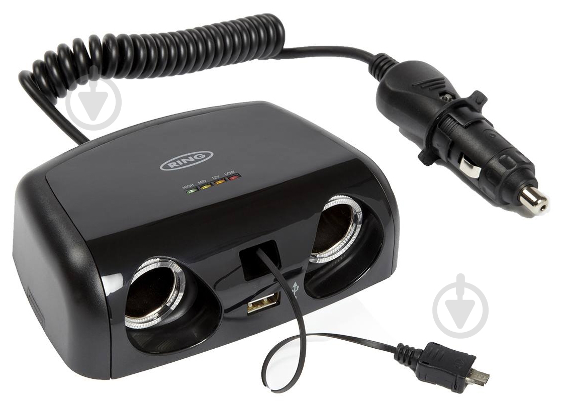 Разветвитель автомобильный RinG 12V RMS15 - фото 1 Разветвитель автомобильный RinG 12V RMS15 - фото 1