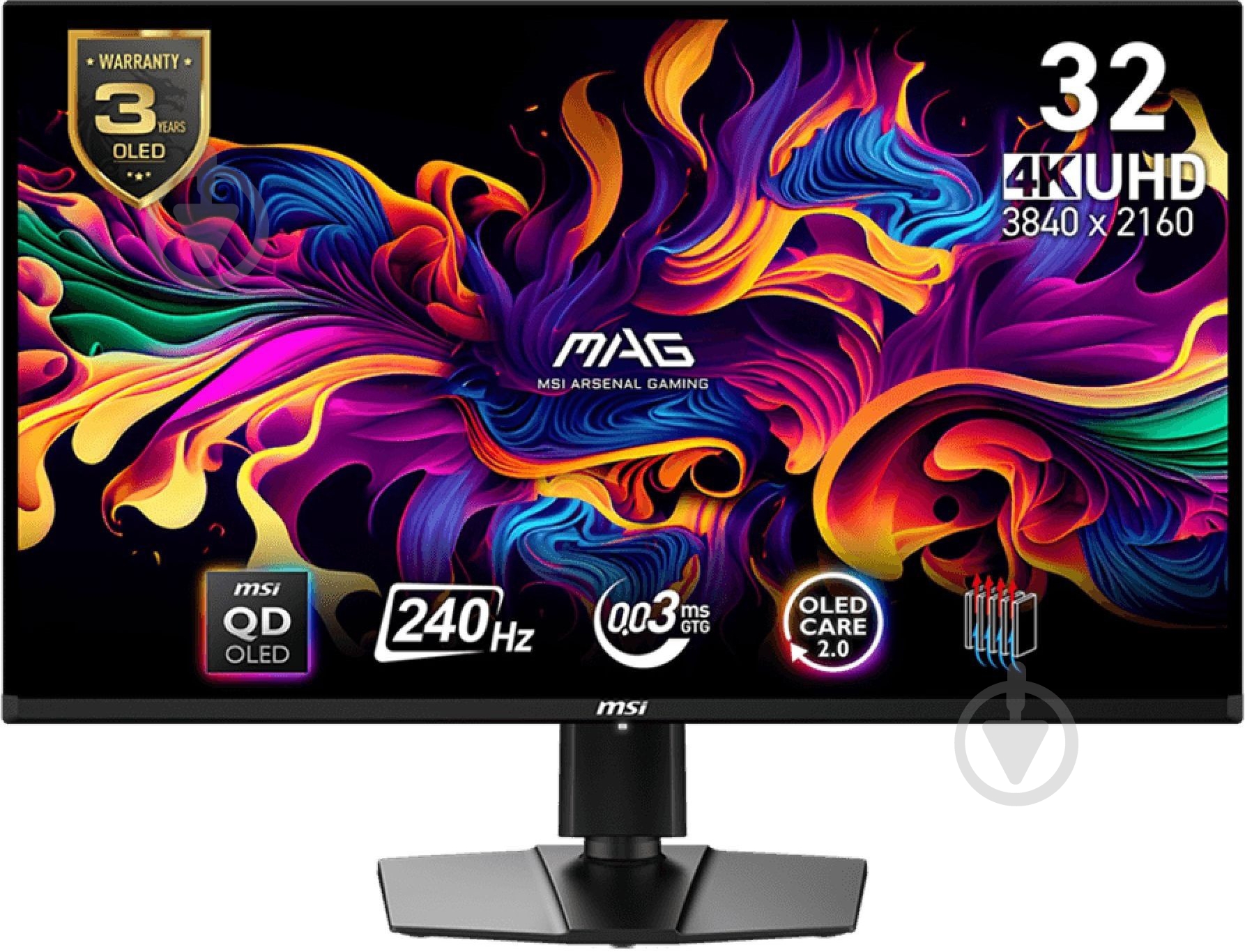 Монитор MSI MAG 321UPX-QD 31,5" (9S6-3DD39T-001) - фото 1 Монитор MSI MAG 321UPX-QD 31,5" (9S6-3DD39T-001) - фото 1