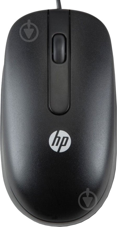 Мышь HP USB 1000dpi Laser Mouse (QY778AA) black - фото 1