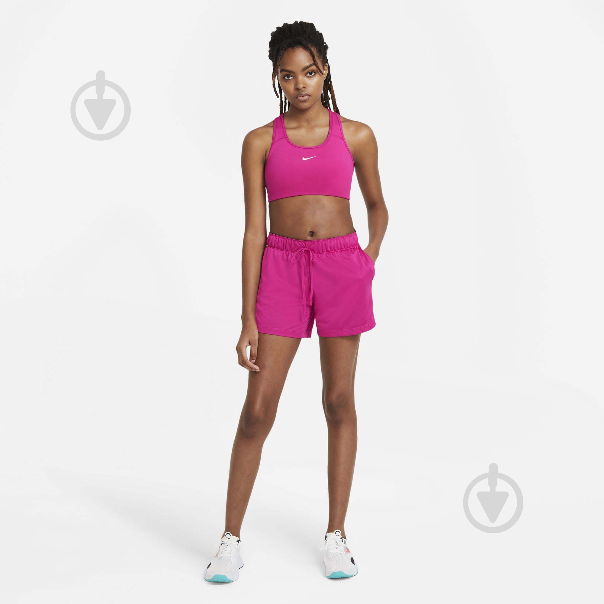 Шорты Nike W NK DF ATTACK SHRT DA0319-615 р. L розовый - фото 6