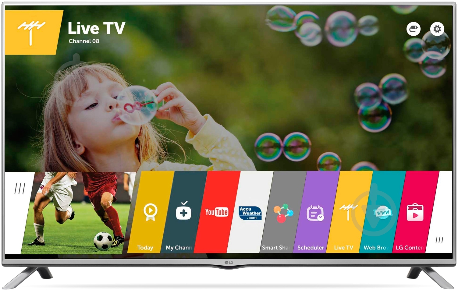 Телевізор LG 55LF640V - фото 1