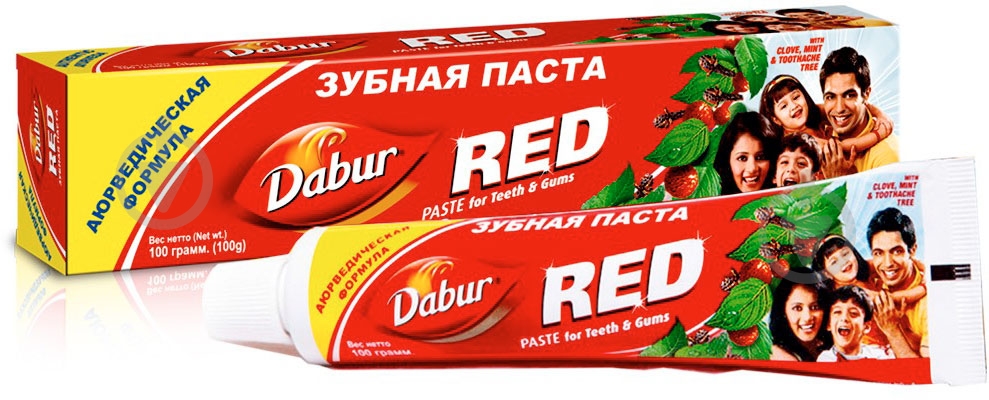 Зубная паста Dabur Red 100 г - фото 1