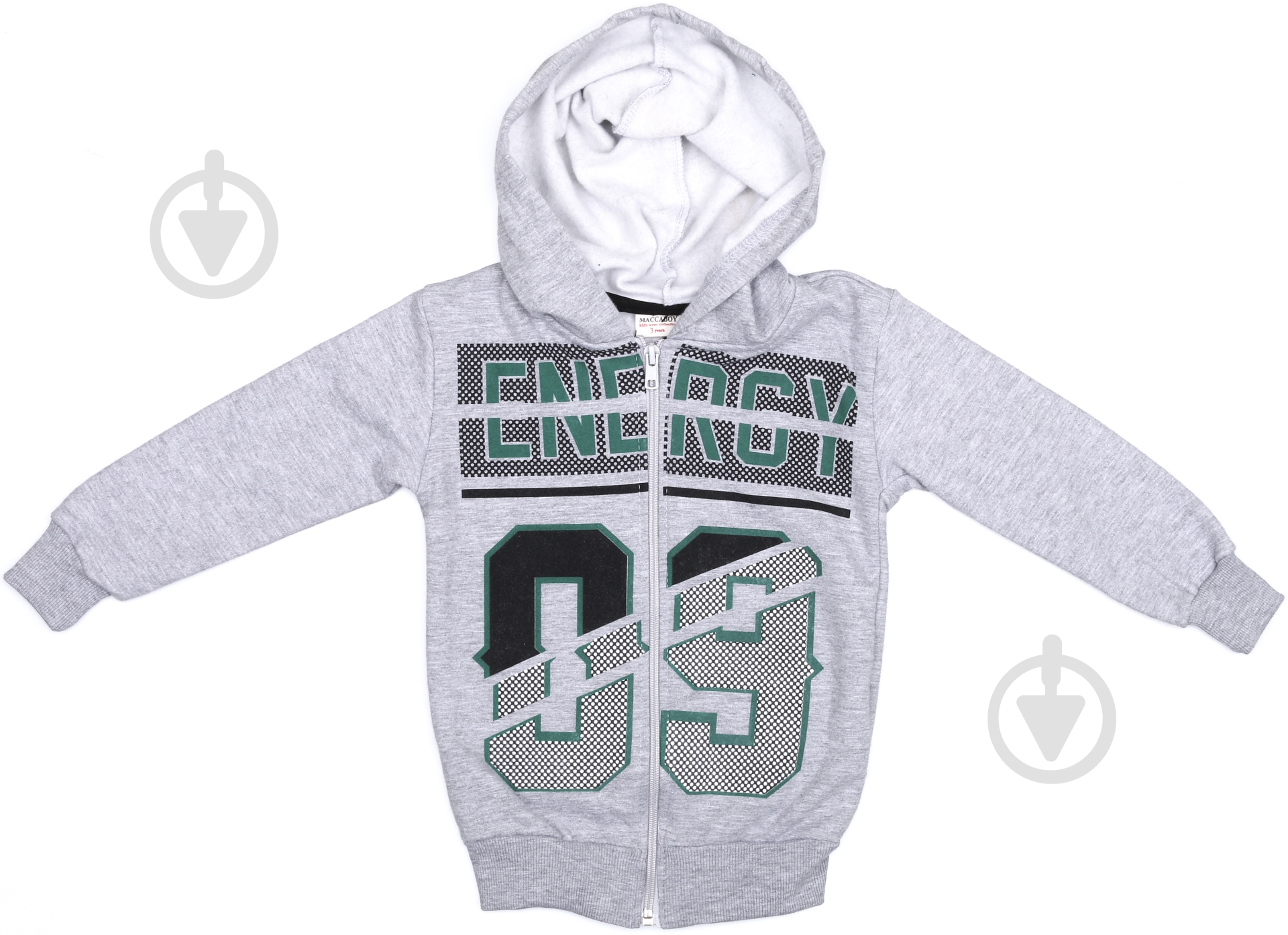 Кофта для мальчика Macma р.98 серый 8231 - фото 1 Кофта для мальчика Macma р.98 серый 8231 - фото 1