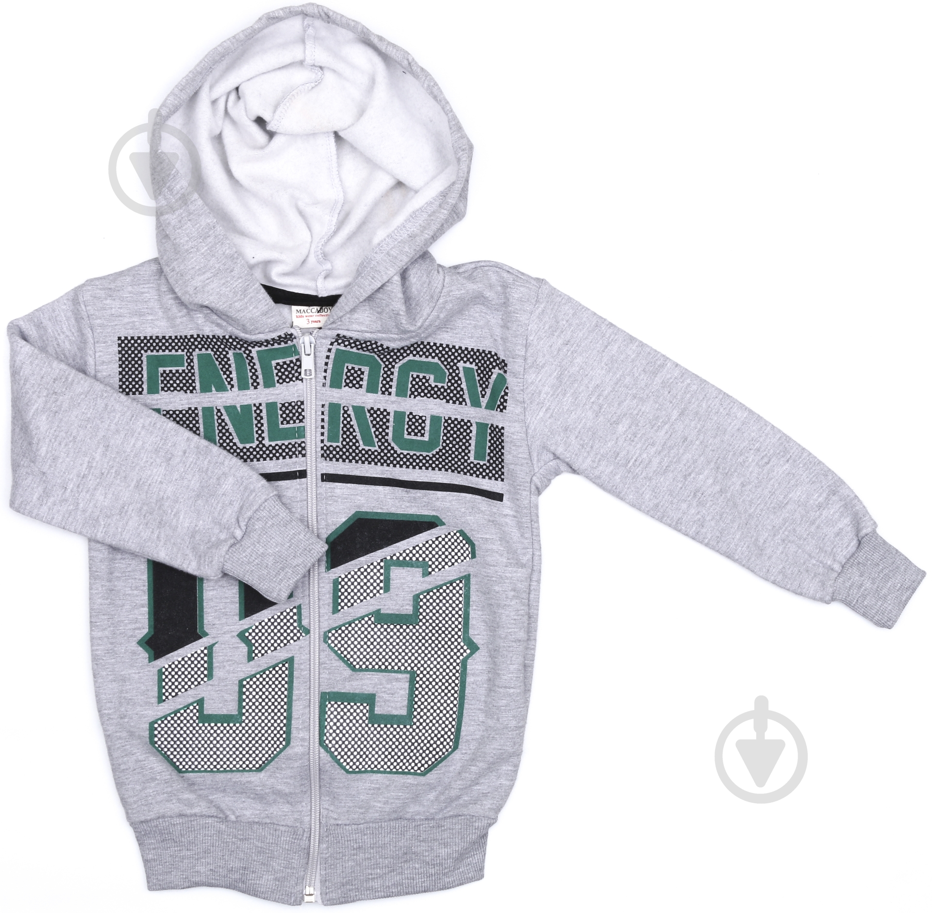 Кофта для мальчика Macma р.98 серый 8231 - фото 2 Кофта для мальчика Macma р.98 серый 8231 - фото 2