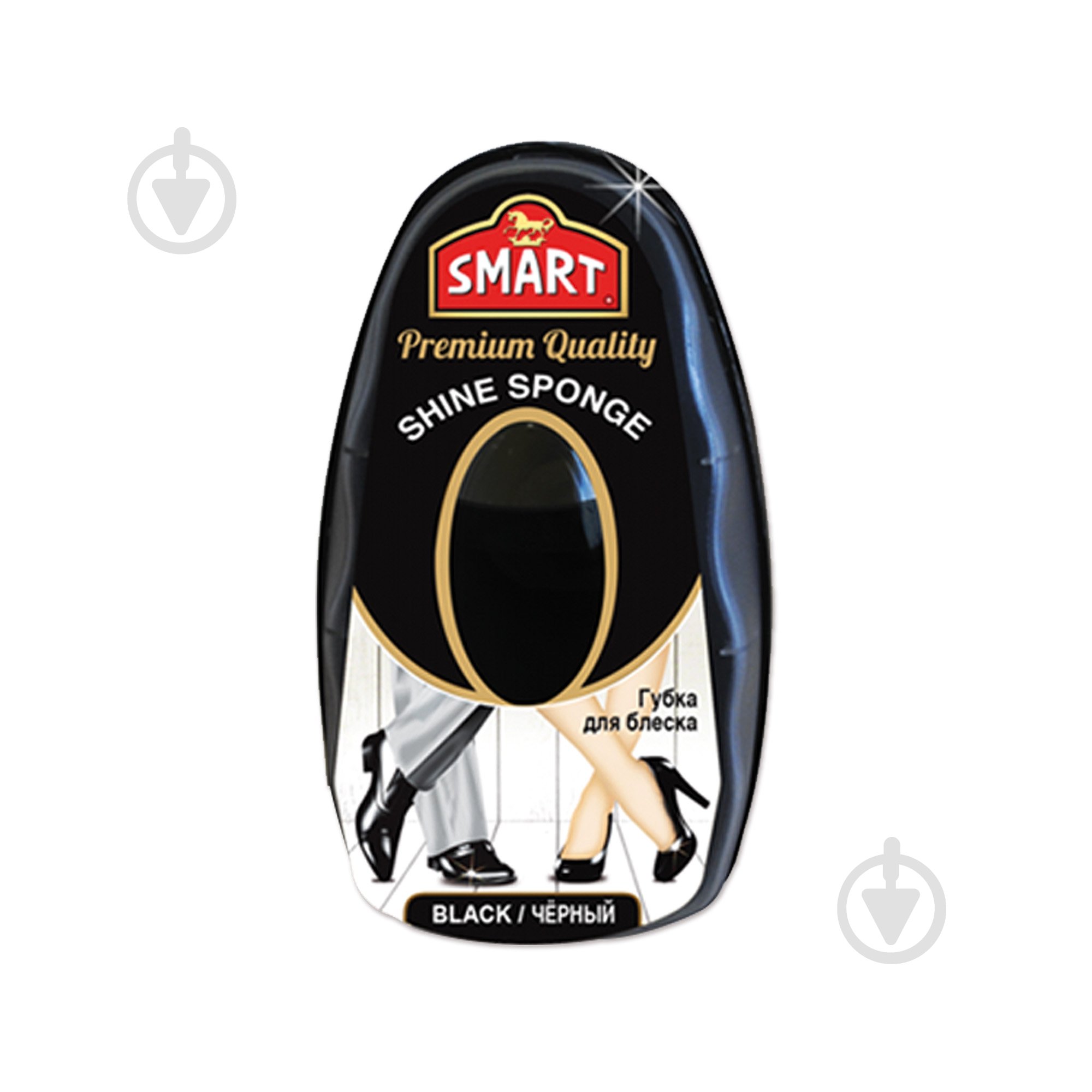 Губка-блеск Smart Shine sponge черный - фото 1 Губка-блеск Smart Shine sponge черный - фото 1
