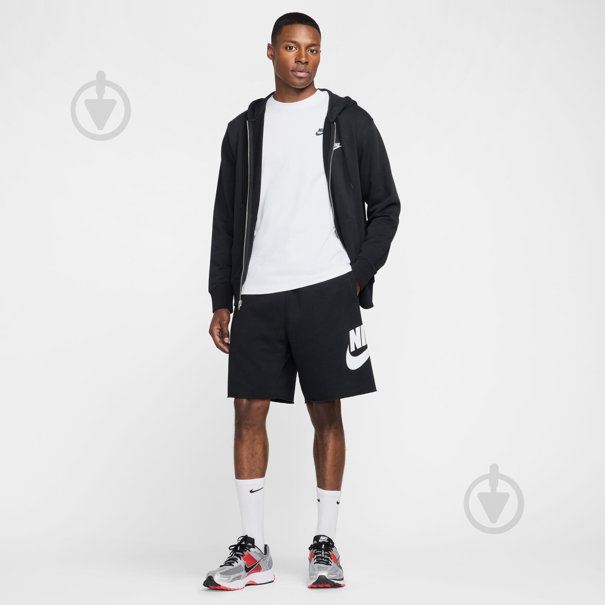 Шорти Nike M NK CLUB ALUMNI FT SHORT FQ4950-010 р. S чорний - фото 7