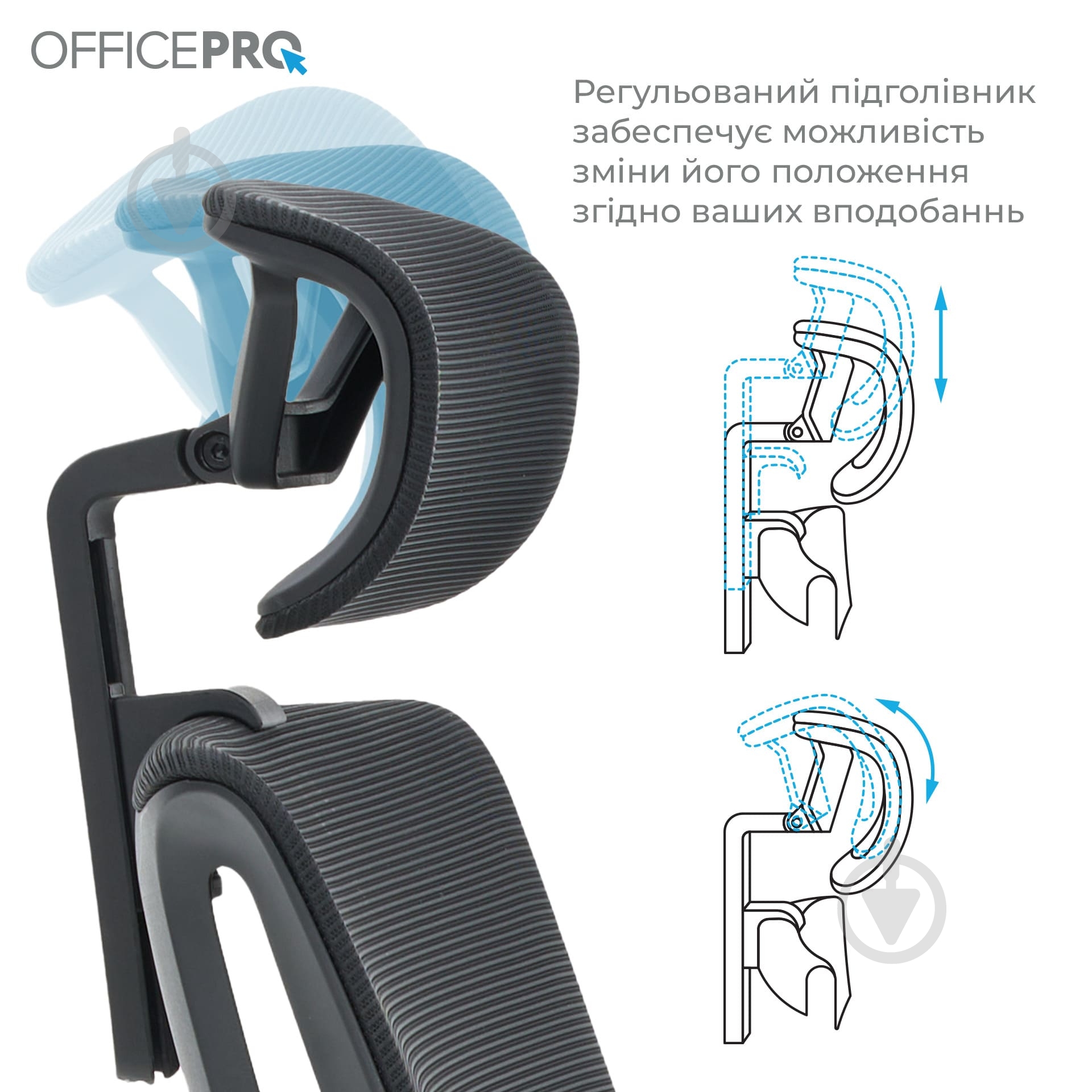 Кресло офисное OfficePro Elegant OC660-B-B-B Black черный - фото 10 Кресло офисное OfficePro Elegant OC660-B-B-B Black черный - фото 10