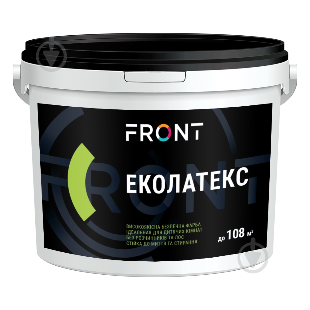 Краска водоэмульсионная Front Эколатекс шелковистый мат 7 кг - фото 1
