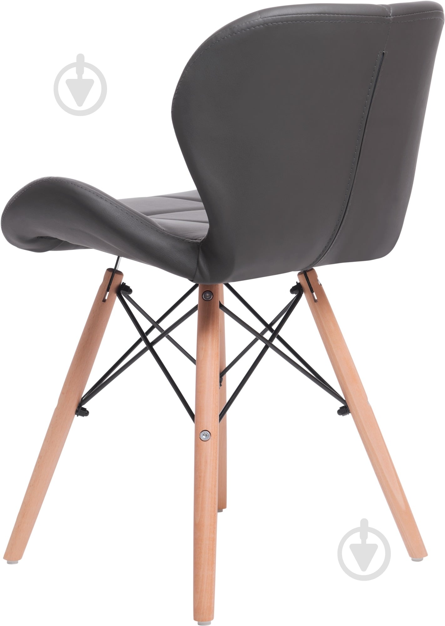 Стул обеденный GT Racer X-D28 Plus серый / бук - фото 3 Стул обеденный GT Racer X-D28 Plus серый / бук - фото 3
